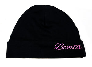 Bonita Black Beanie